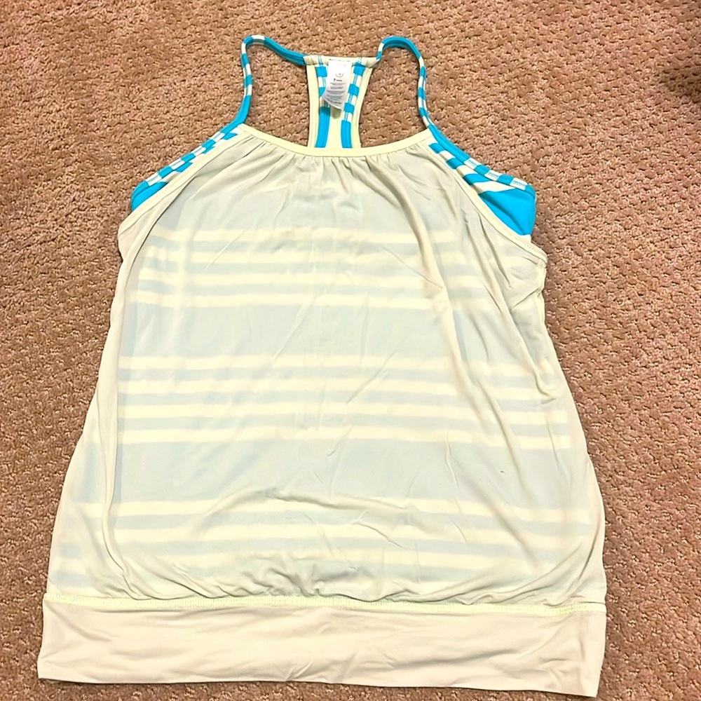 Lululemon Ivivva Tank Top With Built- In Bra